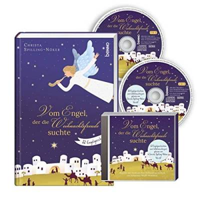 Vom Engel, der die Weihnachtsfreude suchte: 12 Engelgeschichten mit 2 CDs von St. Benno